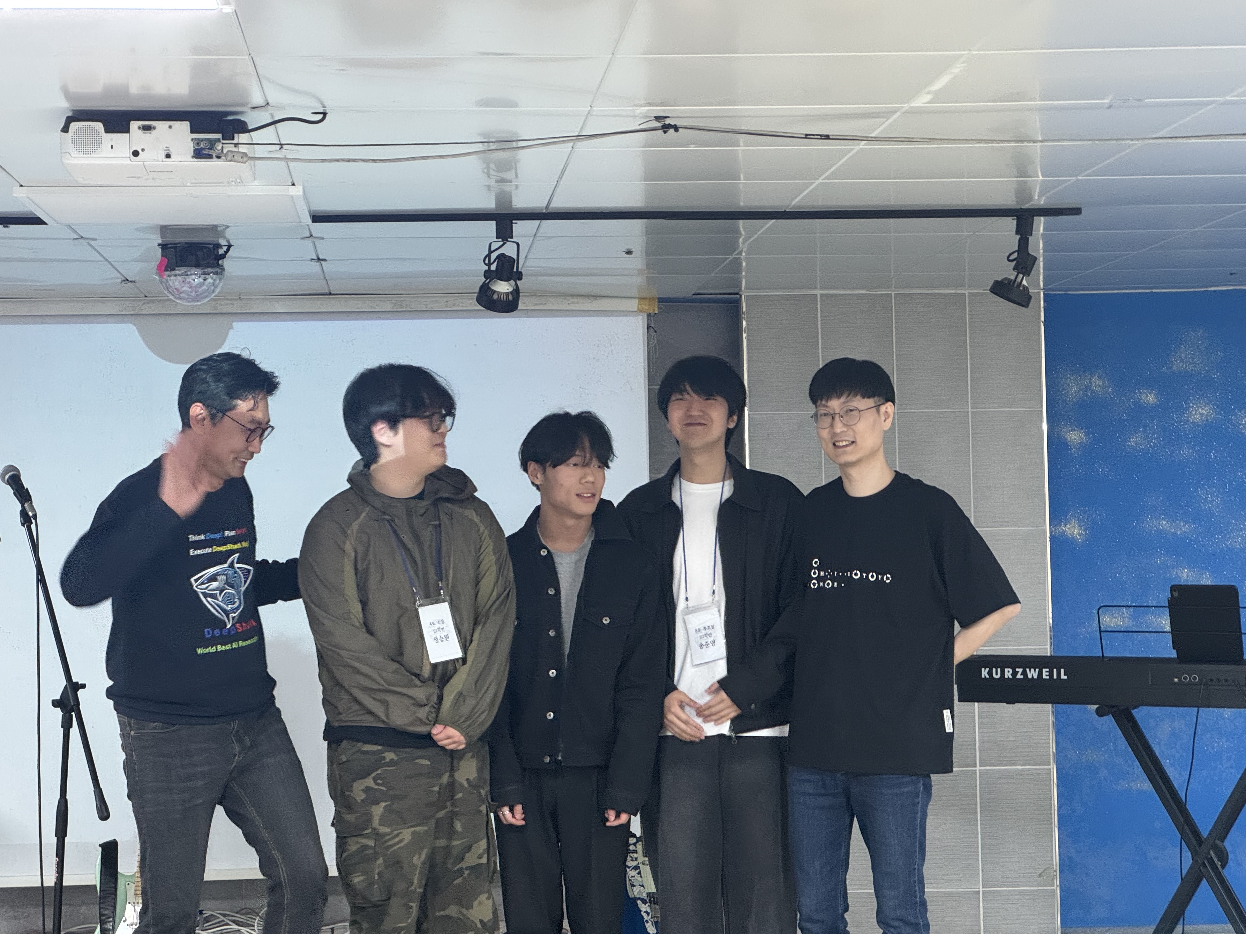 밴드공연 현장